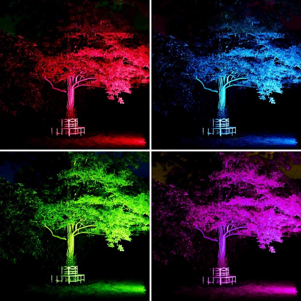 10W RGB LED Flood Lights