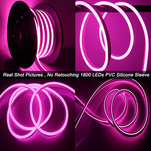 110V LED Neon Rope Lights Pink