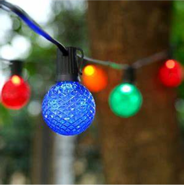 G50 E12 Faceted LED Bulbs