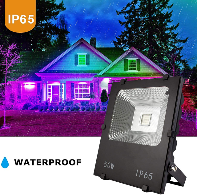 50W RGB LED Flood Lights